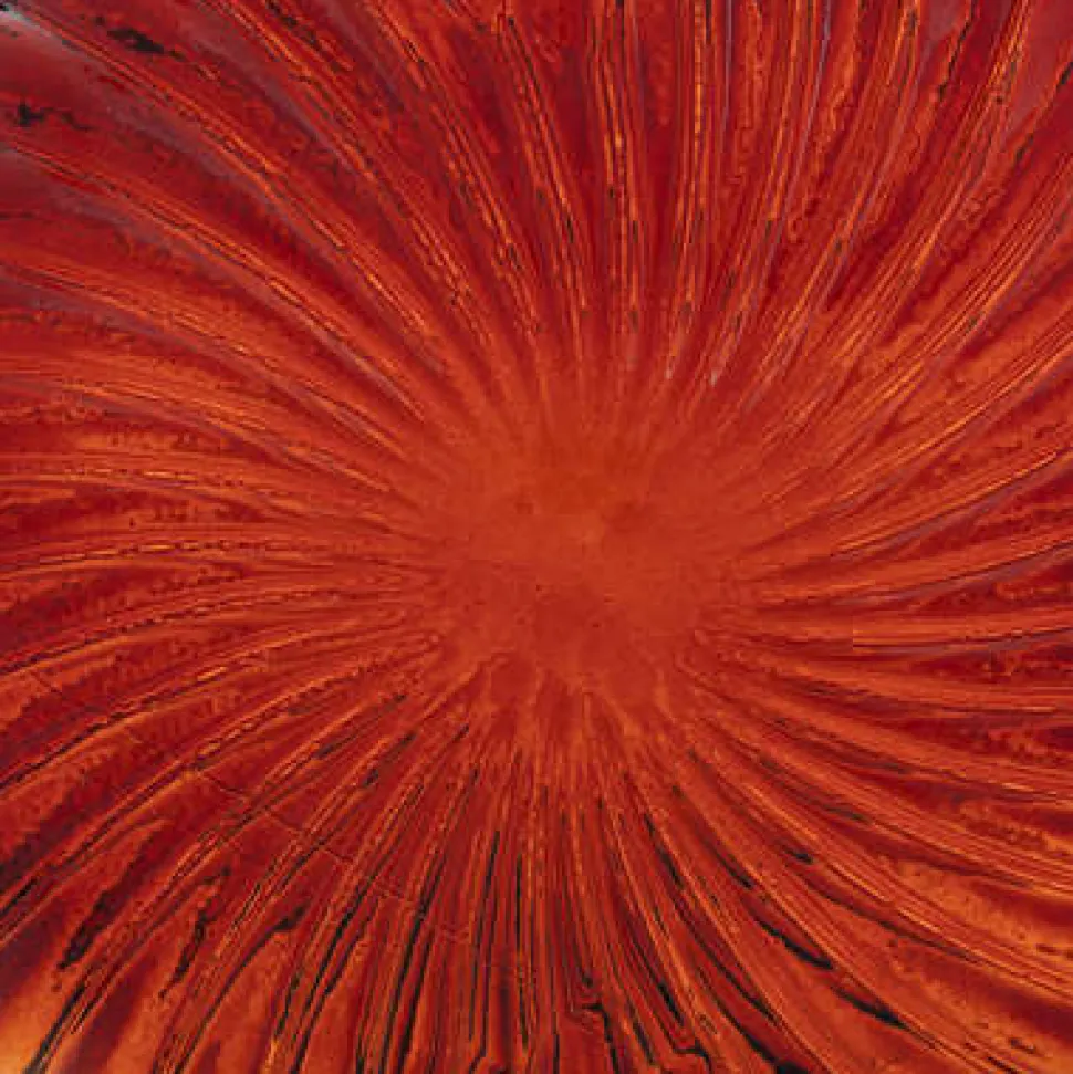 Wazon Shell czerwony 25cm