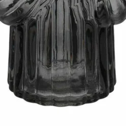 Wazon Shell szary szklany 32cm