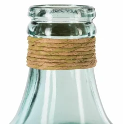 Wazon z rafią transparentny