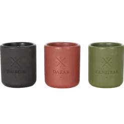 Świeca Earth Zanzibar zielona