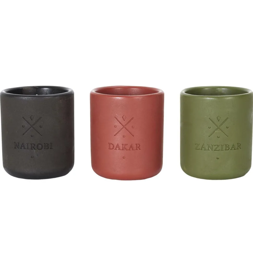 Świeca Earth Zanzibar zielona