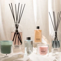 Świeca Ilan zapachowa 130 g szklany słoik czerwony aksamit