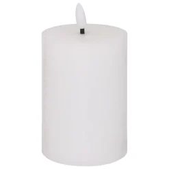 Świeca Molia LED biała 7x13cm