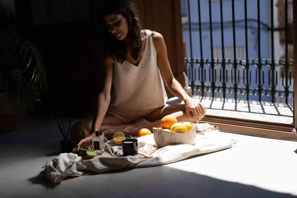 Świeca Premium 230gr. Fig and Citrus