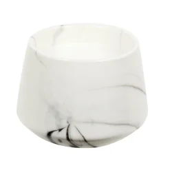 Świeca zapachowa Marble S biała