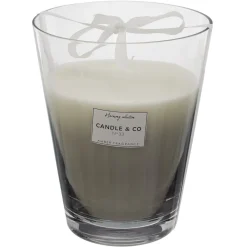 Świeca zapachowa szary wazon