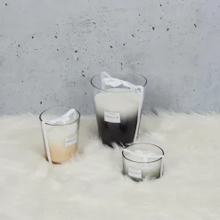 Świeca zapachowa szary wazon