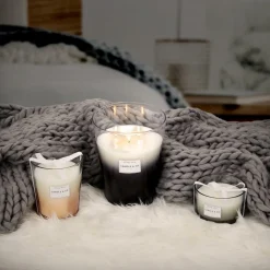 Świeca zapachowa szary wazon