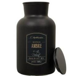 Świeca zapachowa w butelce Ambre