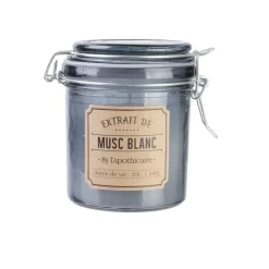 Świeca zapachowa w słoiku Musc Blanc