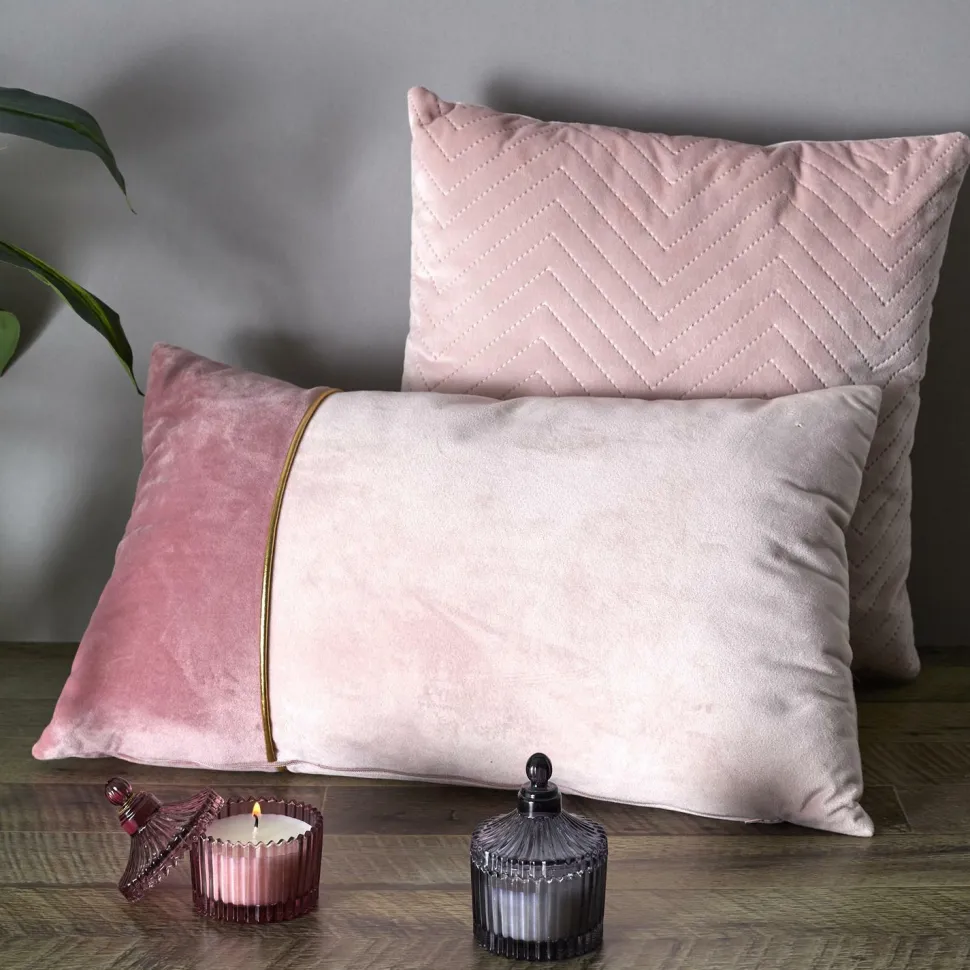 Świeca ze szkła bohemskiego żółta