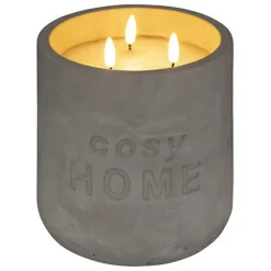 Świeczka LED So Cosy szara beton