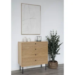 Świecznik Hurricane mały czarny