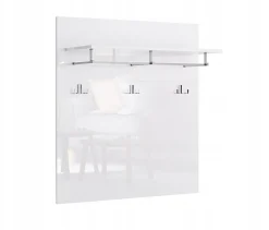 Wieszak Amanda biały połysk