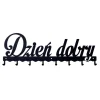 Wieszak ścienny Dzień dobry 01 czarny