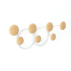 Wieszak Dotsy 7 biały