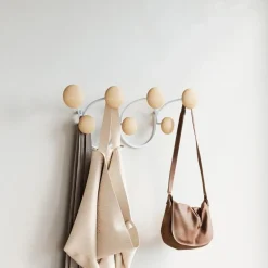 Wieszak Dotsy 7 biały