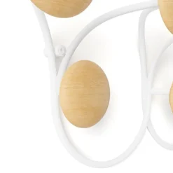 Wieszak Dotsy 7 biały