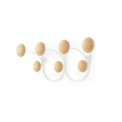 Wieszak Dotsy 7 biały