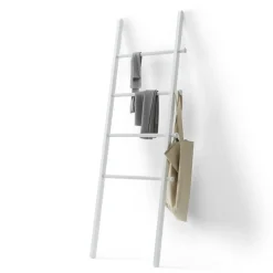 Wieszak drabina Leana biały