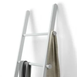 Wieszak drabina Leana biały