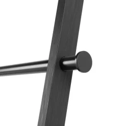 Wieszak drabina Leana czarny