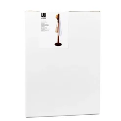 Wieszak Flapper czarny/orzech