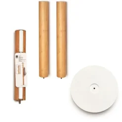 Wieszak Flapper naturalny/biały