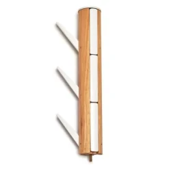 Wieszak Flapper naturalny/biały