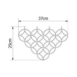 Wieszak Holo S Black