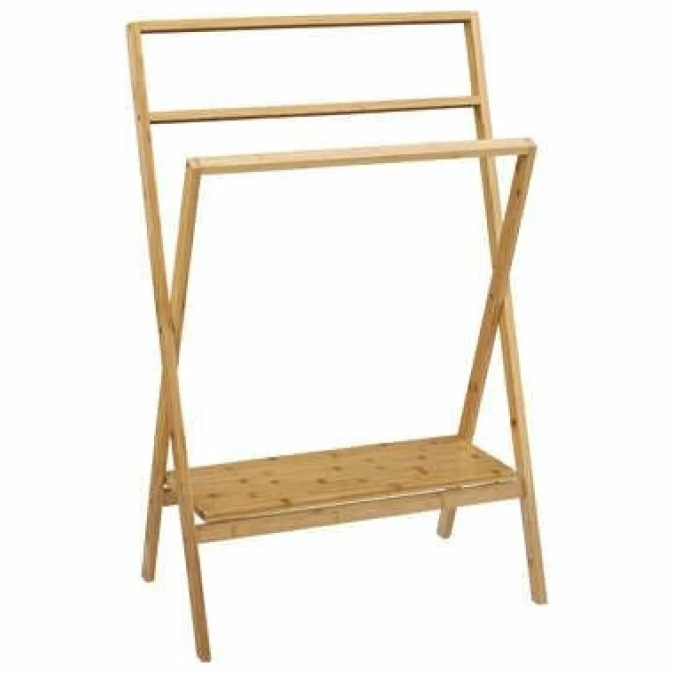 Wieszak na ręczniki Lab n`Modul bambusowy