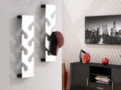 Wieszak na ubrania Cani biały