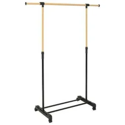 Wieszak na ubrania drewno pojedynczy