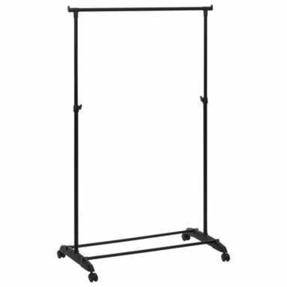 Wieszak na ubrania pojedyczny czarny