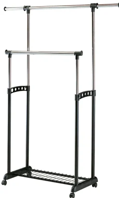 Wieszak na ubrania Tezza czarny