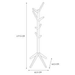 Wieszak na ubrania Tree naturalny