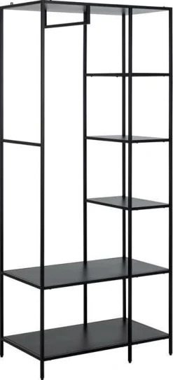 Wieszak na ubrania z półkami Newcastle