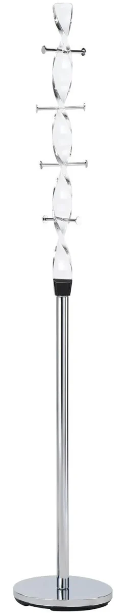 Wieszak Perles chrom/bezbarwny