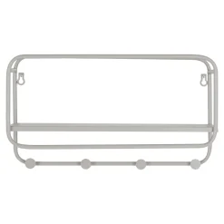 Wieszak/ półka Feira 45x15x25cm szara