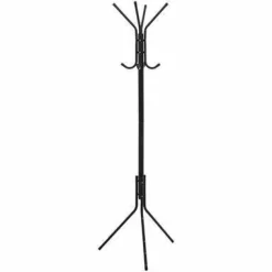Wieszak stojący Flixecourt czarny