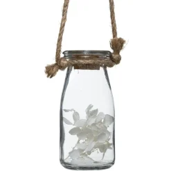 Wisząca ozdoba z suszonymi kwiatami