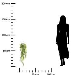Wisząca roślina sztuczna 75cm paproć