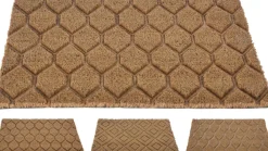 Wycieraczka kokosowa Heksagon 39x59cm