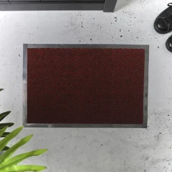 Wycieraczka 80x120 cm bordowa