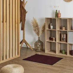 Wycieraczka 60x80 cm bordowa