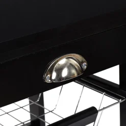 Wózek barek Troy czarny