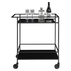 Wózek barek Vita czarny