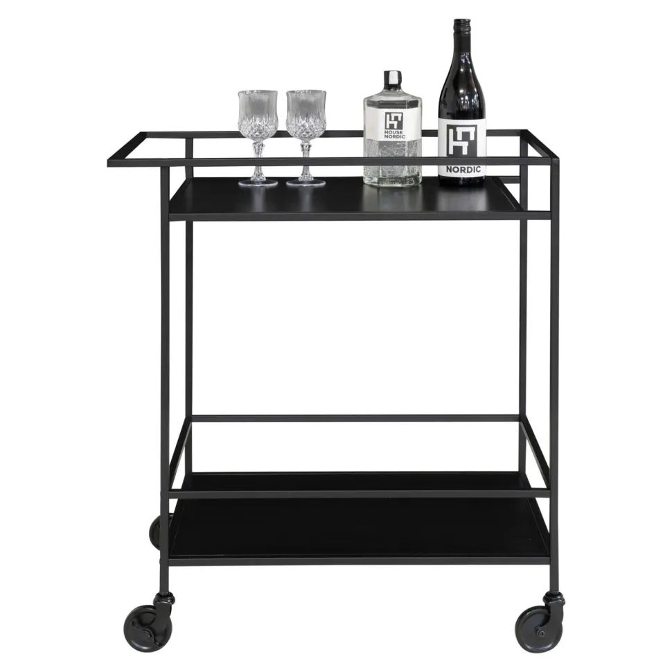Wózek barek Vita czarny