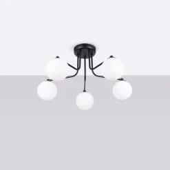 Żyrandol ASTRAL 5 czarny