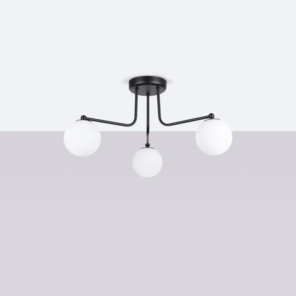 Żyrandol ASTRAL 3 czarny